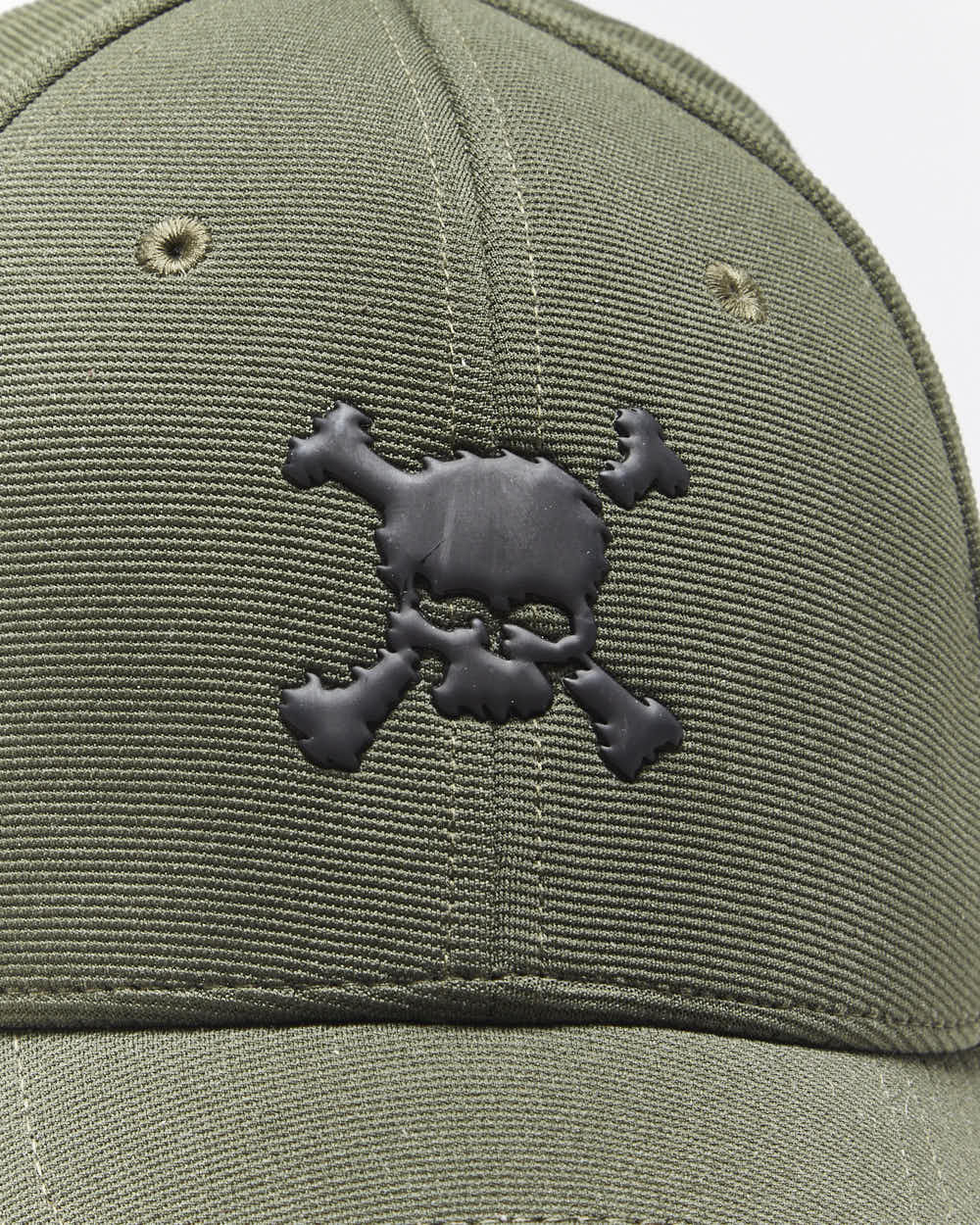 Vintage 2000's Oakley Software Skull Logo Fitted Cap - L/XL