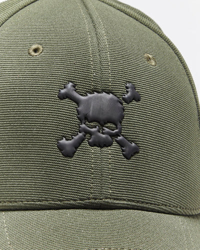 Vintage 2000's Oakley Software Skull Logo Fitted Cap - L/XL