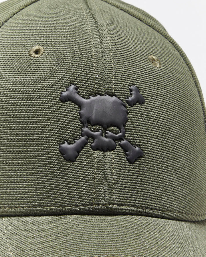 Vintage 2000's Oakley Software Skull Logo Fitted Cap - L/XL