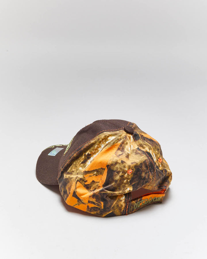 Vintage 2000's Outdoor Sports Embroidered Camouflage Baseball Cap - OS