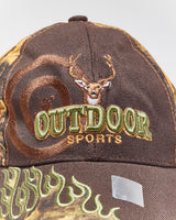 Vintage 2000's Outdoor Sports Embroidered Camouflage Baseball Cap - OS