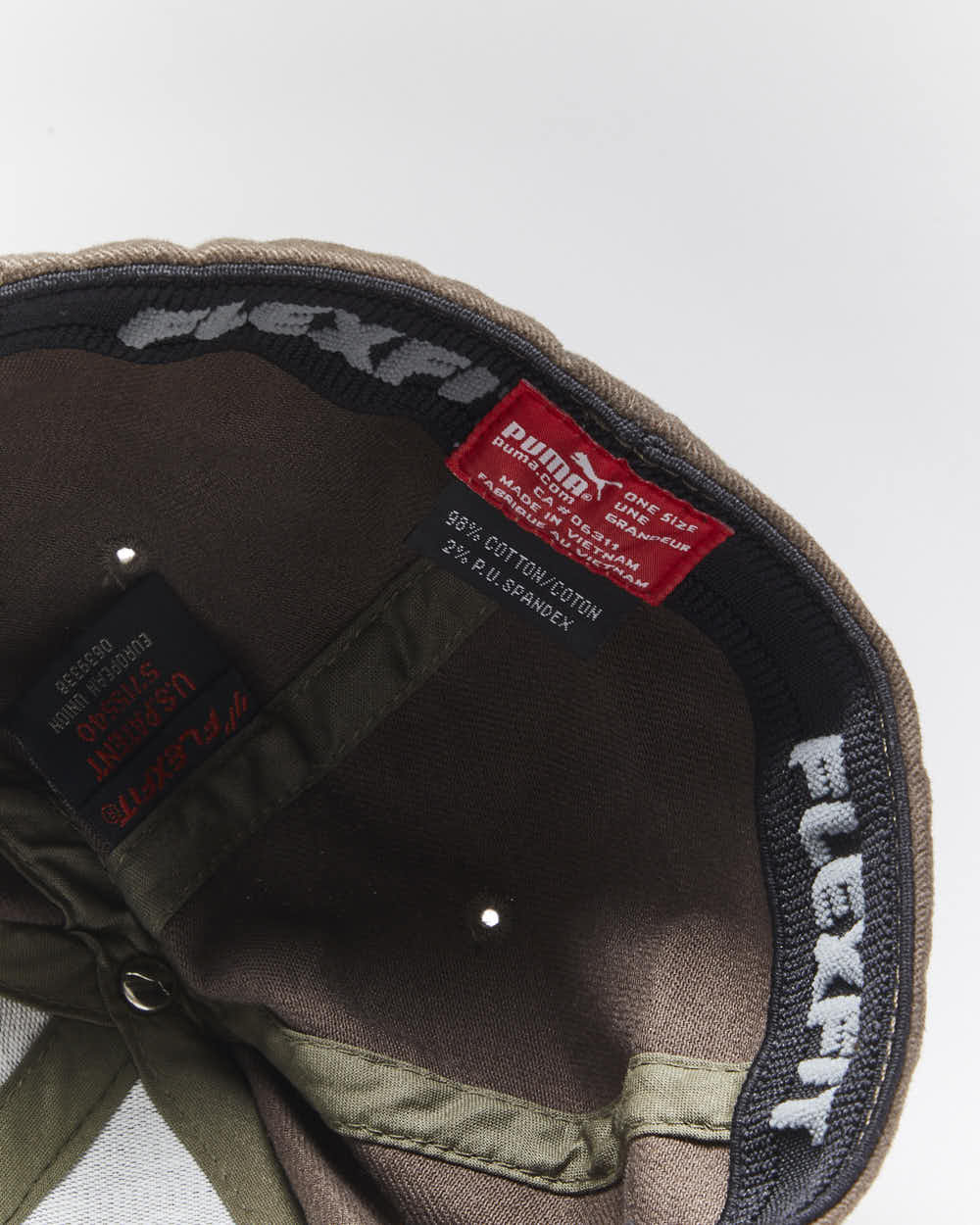 Vintage Y2K Puma Embroidered Flexi Fit Baseball Cap - OS