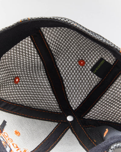 Vintage Y2K Harley Davidson Embroidered Fitted Trucker Cap - OS