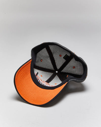 Vintage Y2K Harley Davidson Embroidered Fitted Trucker Cap - OS