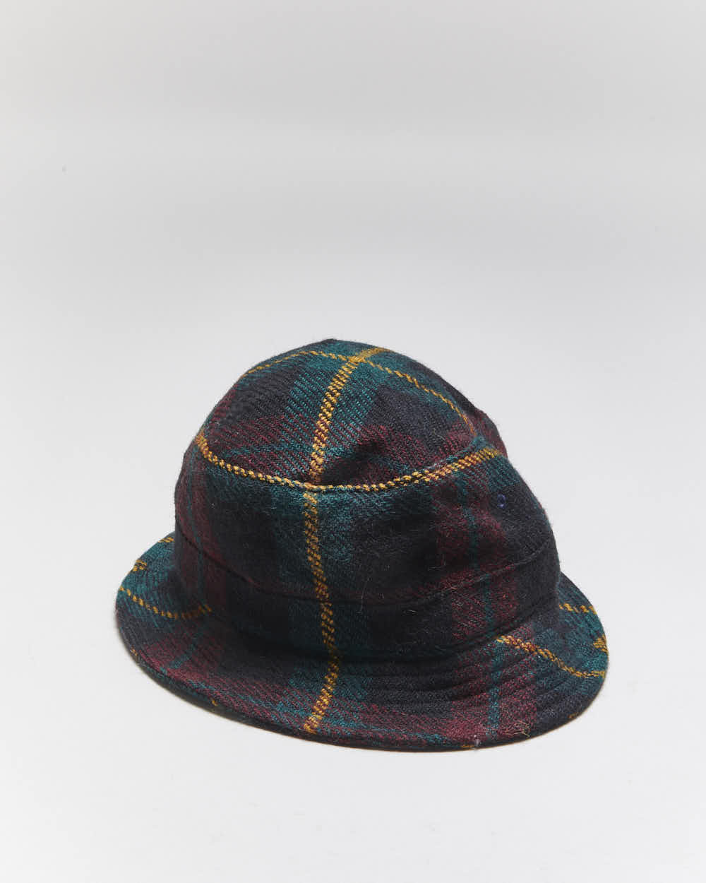 Vintage Ralph Lauren Wool Embroidered Logo Bucket Hat - S/M