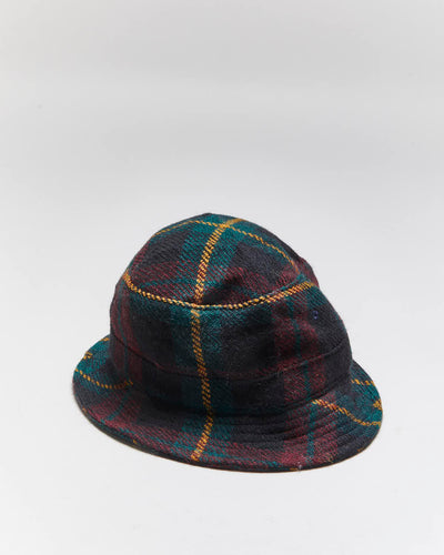 Vintage Ralph Lauren Wool Embroidered Logo Bucket Hat - S/M