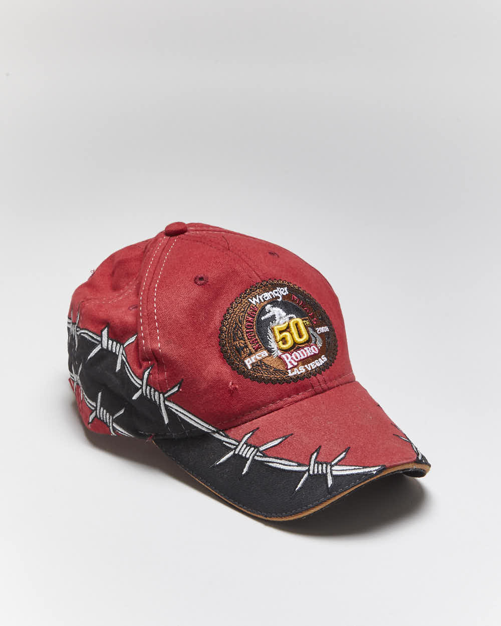 Vintage 2000's Wrangler Embroidered Cowboy Baseball Cap - OS