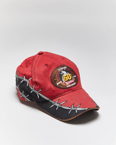 Vintage 2000's Wrangler Embroidered Cowboy Baseball Cap - OS