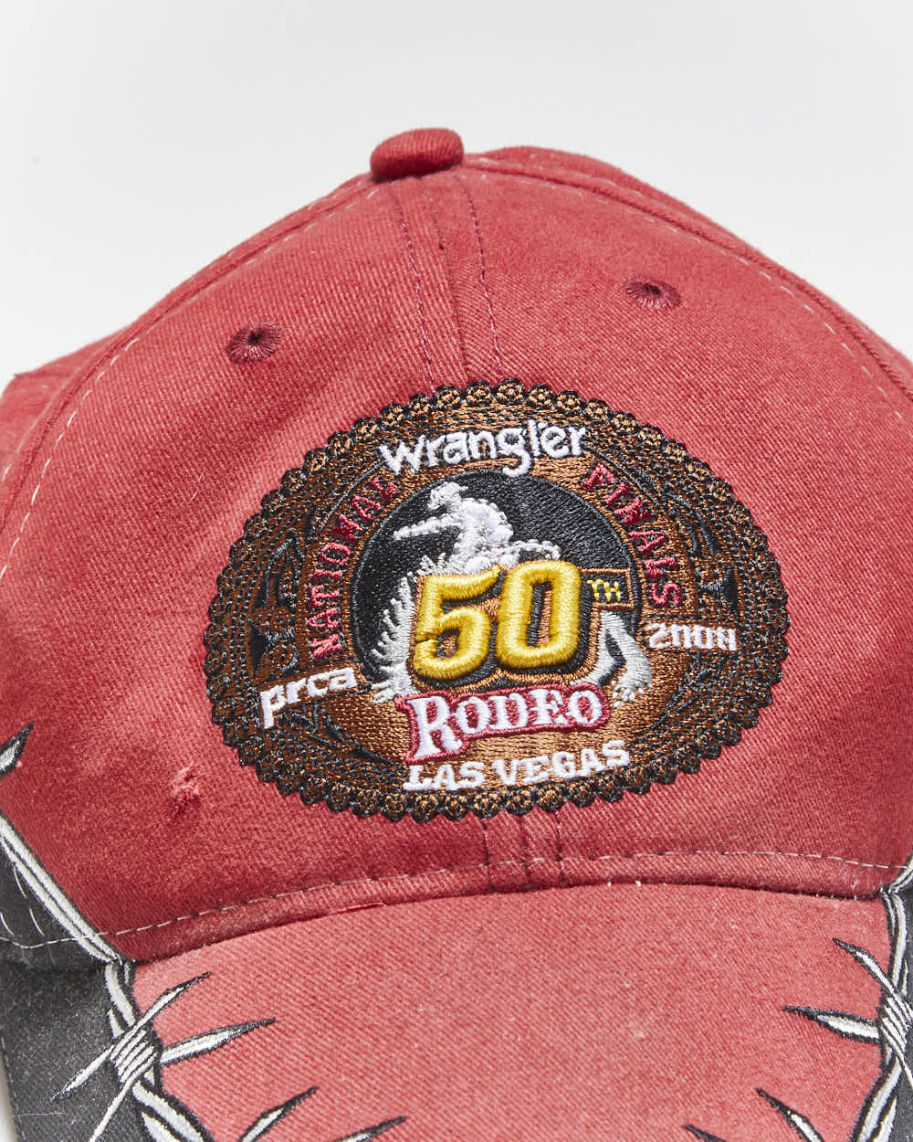 Vintage 2000's Wrangler Embroidered Cowboy Baseball Cap - OS