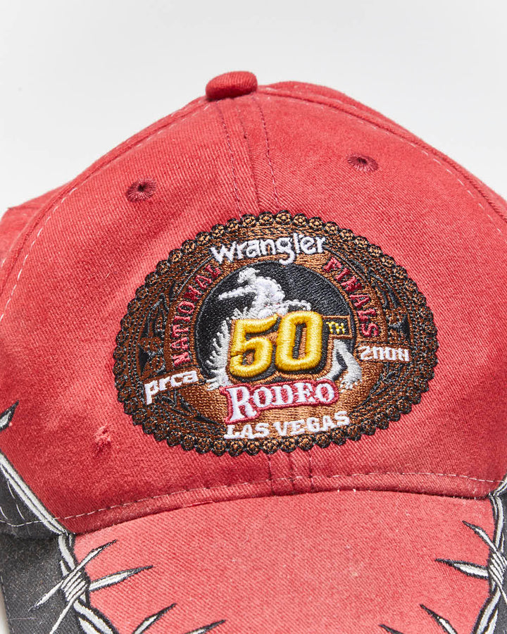 Vintage 2000's Wrangler Embroidered Cowboy Baseball Cap - OS