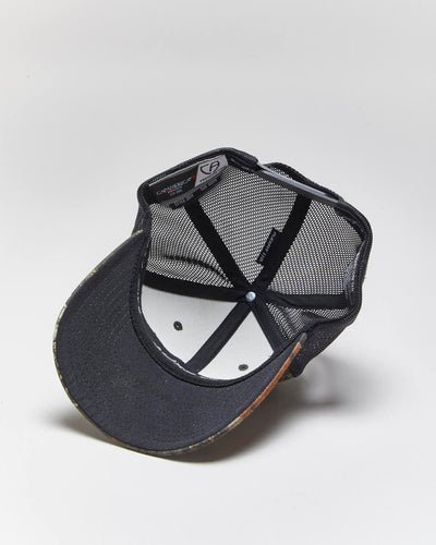 Vintage Y2K Real Tree Camouflage Embroidered Trucker Cap - OS