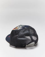 Vintage Y2K Ed Hardy Embroidered Sequined Trucker Cap - OS