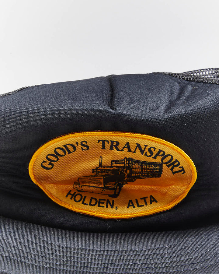 Vintage 90's Good's Transport Patch Trucker Cap - OS