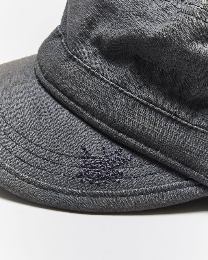 Vintage Y2K Adidas Embroidered Military Style Cap - OS