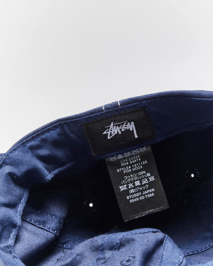 Vintage Stussy Embroidered Logo Cap - OS