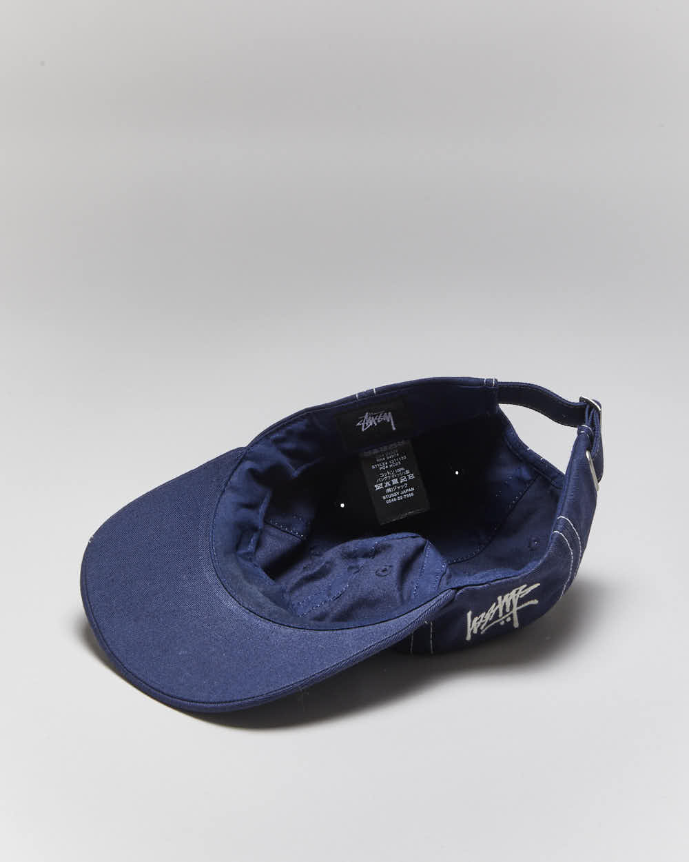Vintage Stussy Embroidered Logo Cap - OS