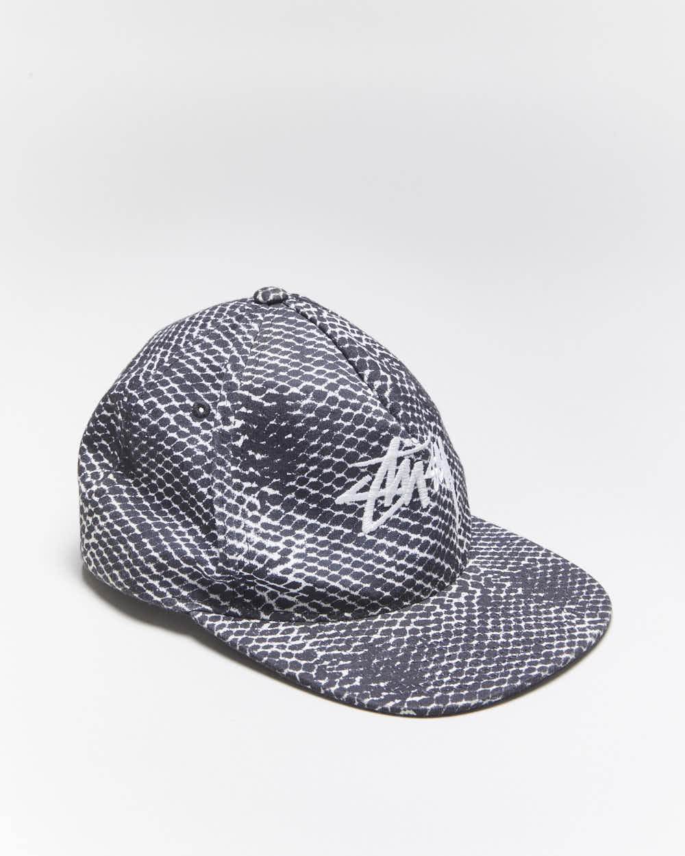 Vintage 2000's Stussy Patterned Snapback Cap - OS
