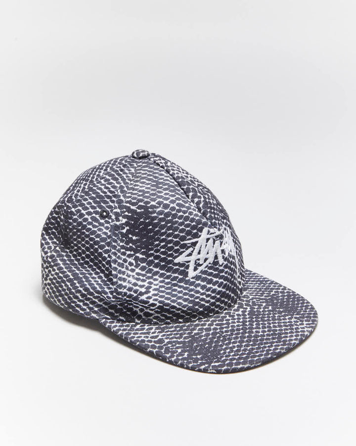 Vintage 2000's Stussy Patterned Snapback Cap - OS