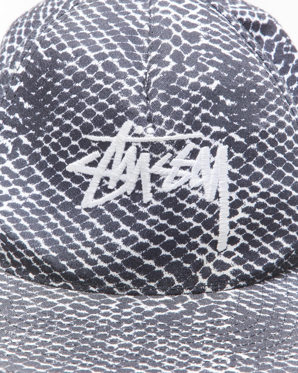 Vintage 2000's Stussy Patterned Snapback Cap - OS