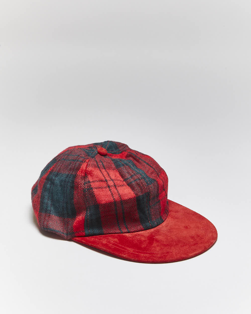 Vintage 2000's Tartan Strap Back Cap - OS