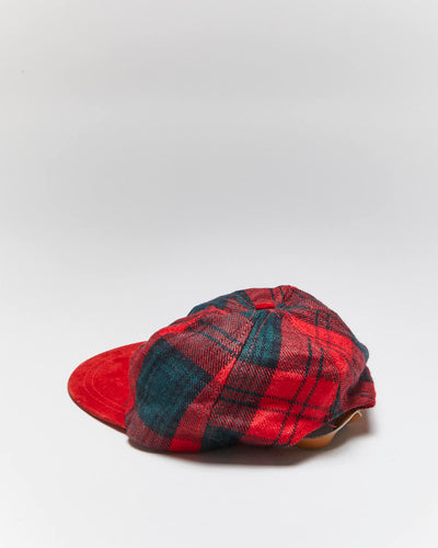 Vintage 2000's Tartan Strap Back Cap - OS