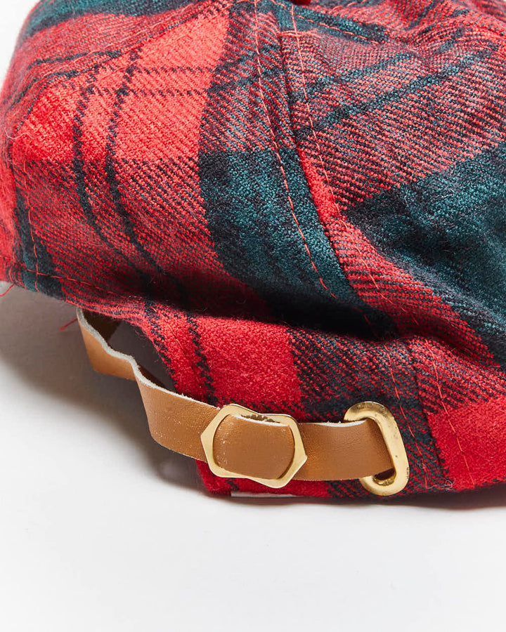 Vintage 2000's Tartan Strap Back Cap - OS
