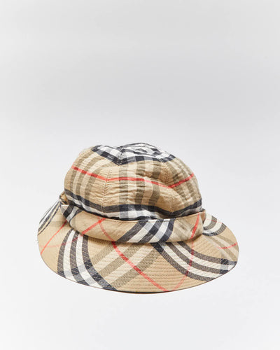 Vintage 2000's Burberry Nova Check Bucket Cap - OS