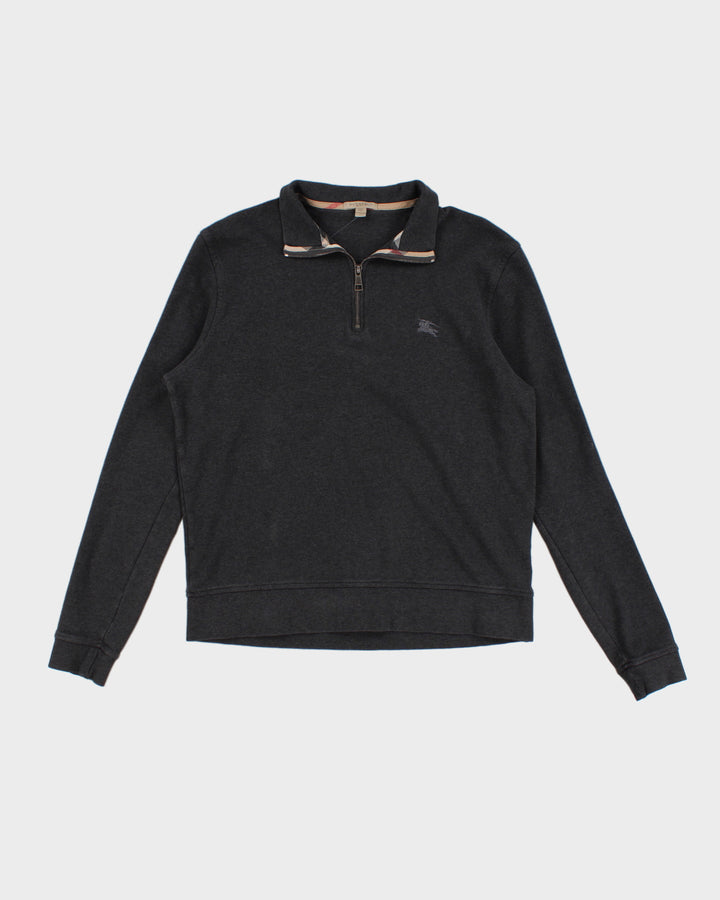 Burberry Brit Grey Quarter-Zip Sweatshirt L - Main Image