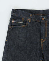 Vintage People 4 Peace Raw Selvedge Denim Made In USA Slim Straight Leg Jeans - W34 L32