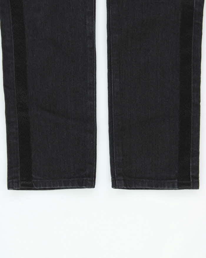 Vintage 2012 Dior Black Japanese Denim Skinny Fit Tape Jeans - W28 L27