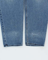 Vintage 1997 Levi's Silver Tab Batwing Made In USA Baggy Fit Denim Barrel Jeans - W34 L32