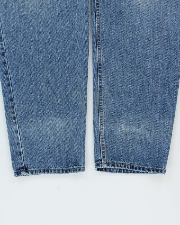 Vintage 1997 Levi's Silver Tab Batwing Made In USA Baggy Fit Denim Barrel Jeans - W34 L32