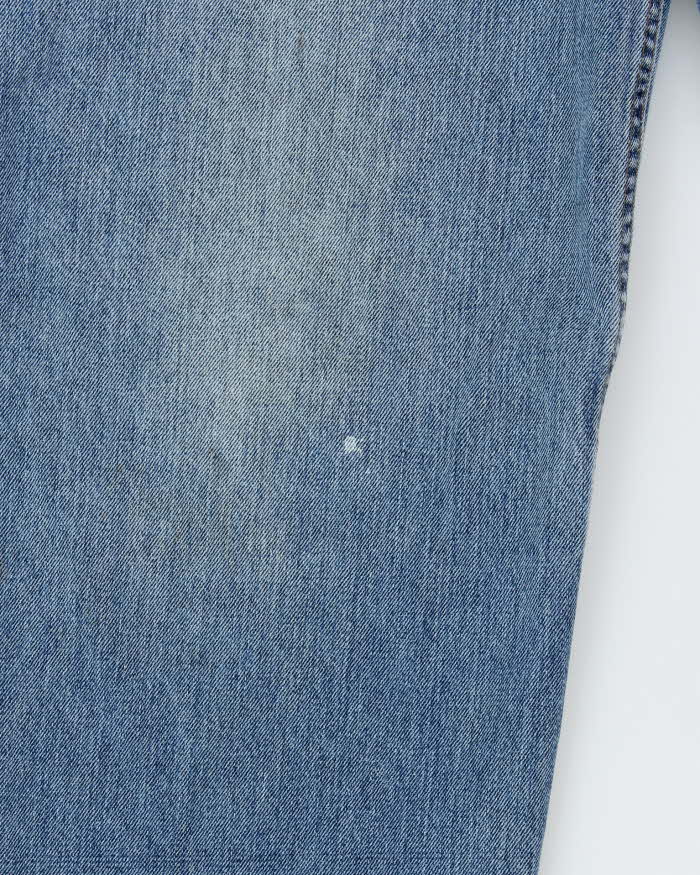 Vintage 1997 Levi's Silver Tab Batwing Made In USA Baggy Fit Denim Barrel Jeans - W34 L32