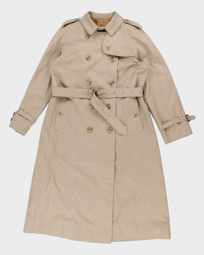 Vintage 80's Men's Burberry Classic Trench Coat - S