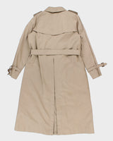 Vintage 80's Men's Burberry Classic Trench Coat - S