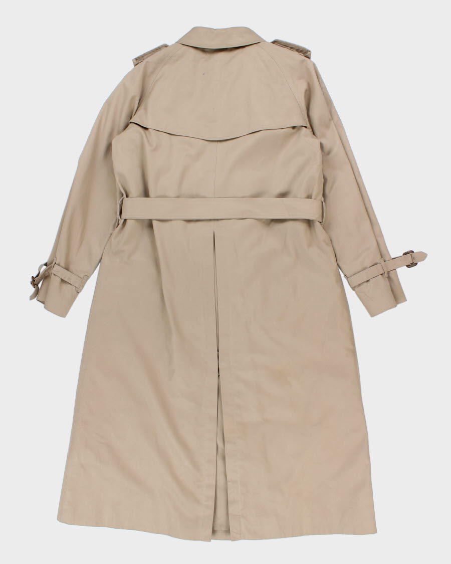 Vintage 80's Men's Burberry Classic Trench Coat - S