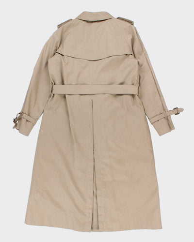 Vintage 80's Men's Burberry Classic Trench Coat - S