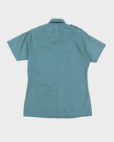 Vintage 70s J.C Penney The Fox Collection Green Short Sleeved Shirt - M