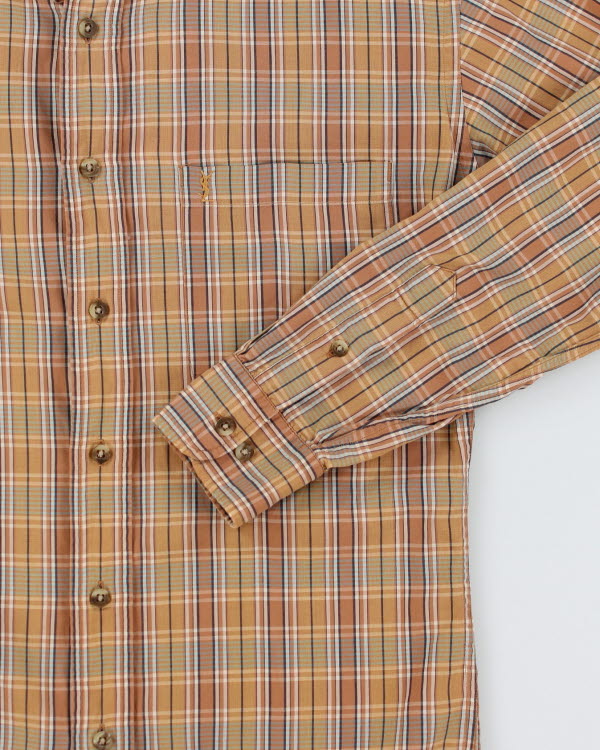 Vintage Yves Saint Laurent Check Shirt - M