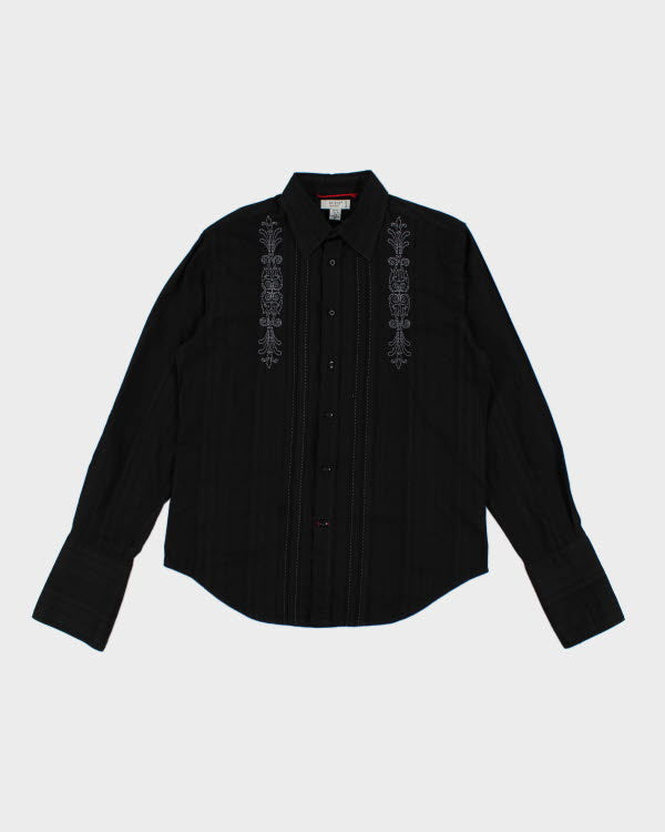 Vintage Y2k 00s Guess Embroidered Shirt - M
