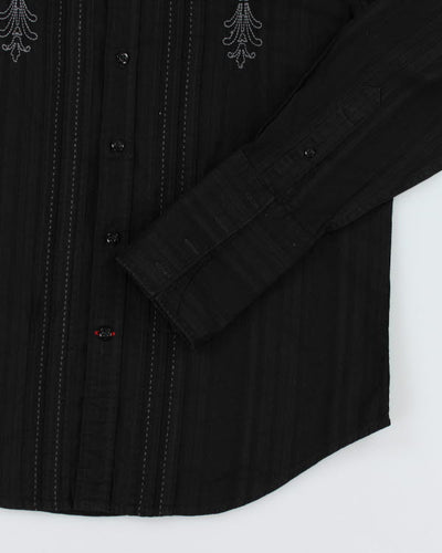 Vintage Y2k 00s Guess Embroidered Shirt - M
