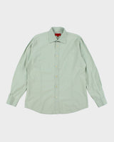 Vintage Y2k 00s Hugo Boss Green Shirt - M