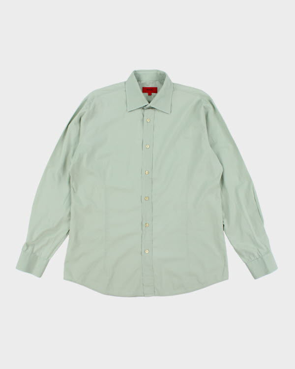 Vintage Y2k 00s Hugo Boss Green Shirt - M