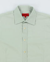 Vintage Y2k 00s Hugo Boss Green Shirt - M