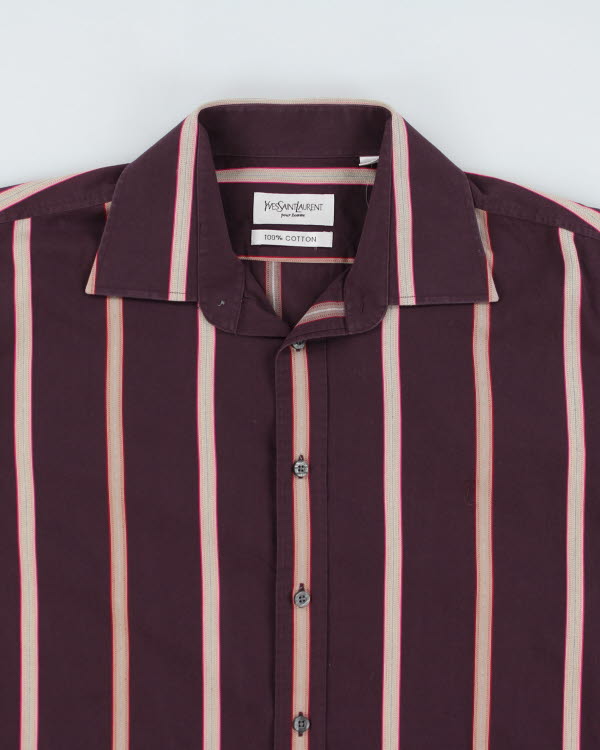Vintage Yves Saint Laurent Striped Shirt - L
