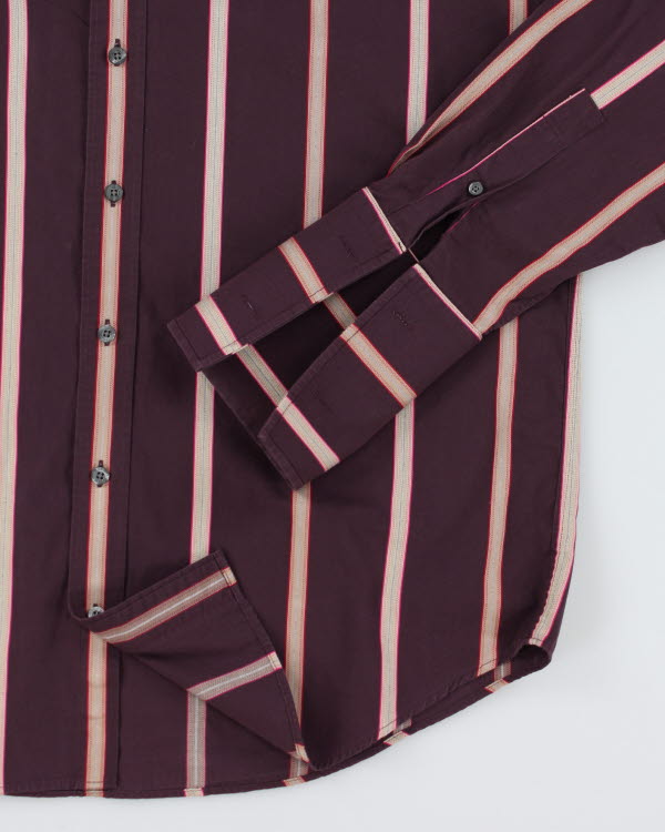 Vintage Yves Saint Laurent Striped Shirt - L