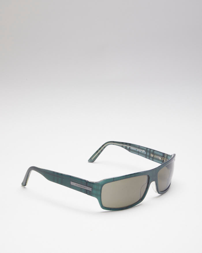 Y2k Burberry Dark Green Men's Sunglasses