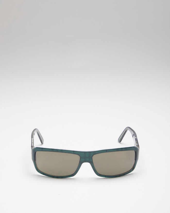 Y2k Burberry Dark Green Men's Sunglasses