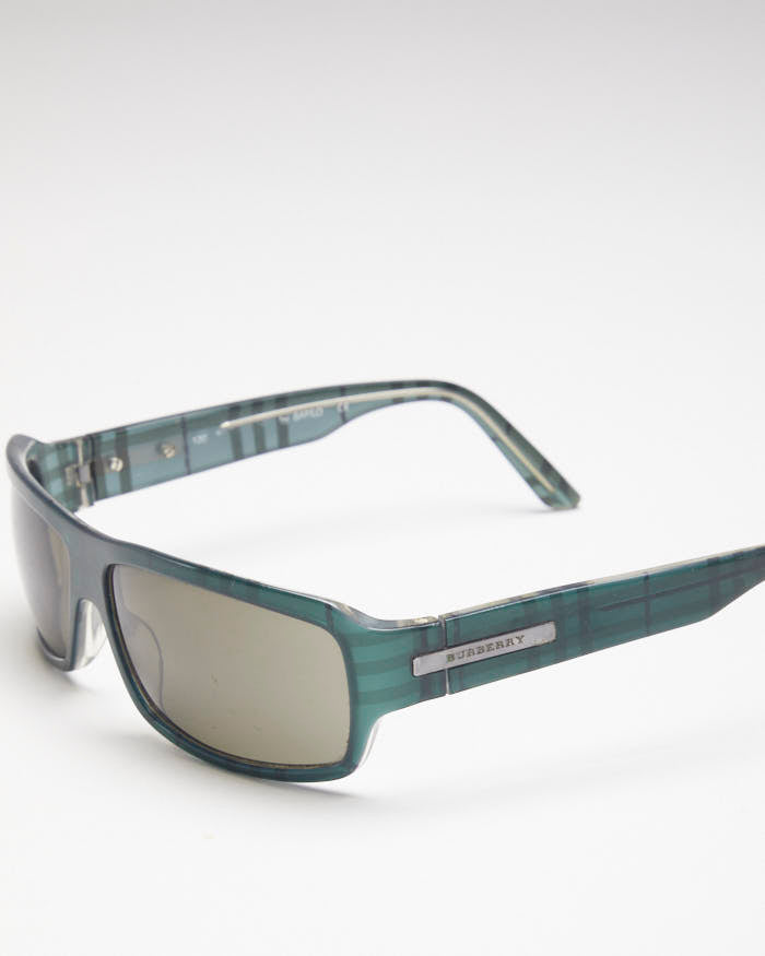 Y2k Burberry Dark Green Men's Sunglasses