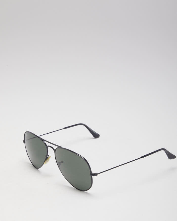 Ray Ban Black Aviator Sunglasses